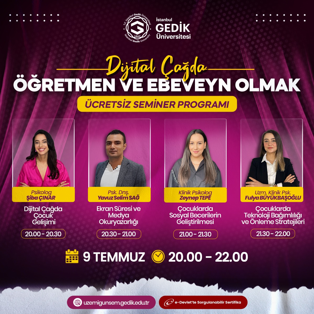 ÜCRETSİZ - Dijital Çağda Öğretmen ve Ebevyn Olmak